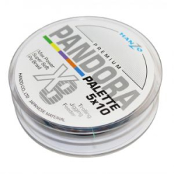 Плетеный шнур Hanzo Pandora Premium X8 200м Palette (мультиколор) #2,0 0,24mm 15.2кg