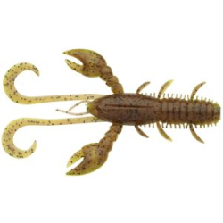 Приманка мягкая Berkley Hollow Craw 7cm Brown Chartreuse 8pc.