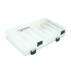 Коробка Kosadaka TB2100, 275x185x50мм, для воблеров, двухсторонняя TB-2100