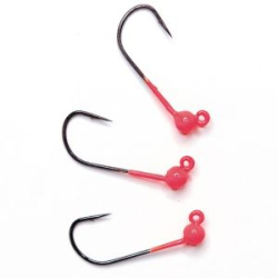 Вольфрамовая джиг-головка TSR TJH-MB #L, 4,5мм, 0,85гр, #Glow Red