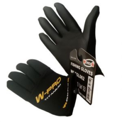 Перчатки рыболовные Wonder Gloves W-Pro черные WG-FGL066 XXXL