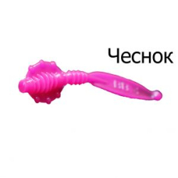 Мягкая приманка Boroda Baits Raptor Junior цв. Ярко-розовый, аттр. Чеснок, 10 шт./уп.