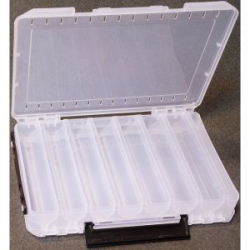 Коробка для воблеров Kosadaka TB-S31B-Y, 27*19*5см, двухсторонняя, жёлтая