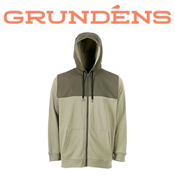 Grundens Daggerboard FZ Hoodie, Deep Lichen Green