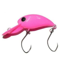 Воблер Mukai Tremo 28DR 28мм 1,6гр. цвет Hot Pink, 834