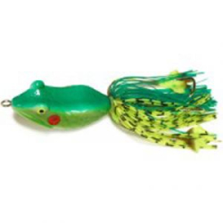 Приманка силикон. оснащ. плав. Лягушка-глайдер (одинарник) Kosadaka LF25 45mm, 10g, цвет C66