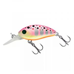 Воблер "Sprut" Rini Crank D 32F (Floating/32mm/3g/0,9-1,4m/WPNTR) + Два Одинарных Крючка (S-75M #6)