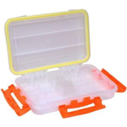 Коробка для приманок Kosadaka TB-S20S-CL, 27*17*5.3см, герметичная, прозрачная