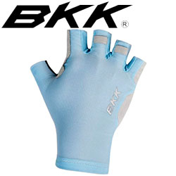 BKK Flamingo Half Finger Gloves Light Blue