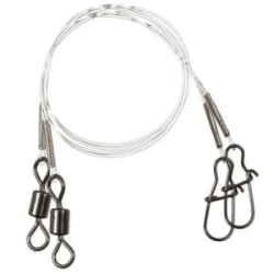 Поводок Fish Crystal Флюорокарбон, тест 9 кг, 25 см, (2шт/уп.)