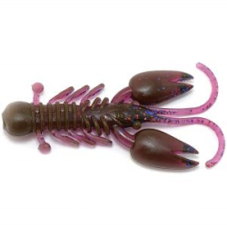 Силиконовая приманка Boroda Baits Crawler 80 mm "ЛОХ" ("Loh")-133