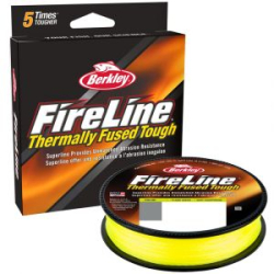 Леска плетеная Berkley FireLine Fused Original 110m Яркозеленая 0,39mm 27,7kg