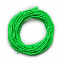 Кембрик силиконовый 0,5-1, зеленый KEM-1-03 10 шт*1м