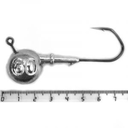 Призёр джиг-головка на крючке 6/0 60гр. 2шт.