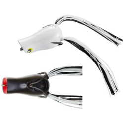 Воблер Daiwa Steez Chiquita Frog цв. WHITE BLACK