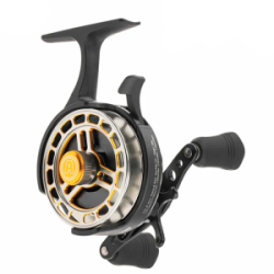 Катушка мультипликаторная зимняя Akara Action Vib 3+1 bb с курком