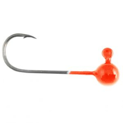 Джиг крашеный "Шар UltraLight" 0,6 гр, цв. 03-оранжевый, кр-к VD-072 №4, 10 шт/упак