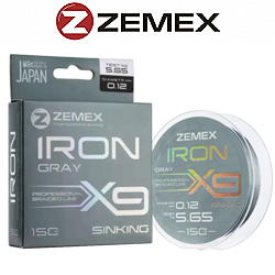 Zemex Iron X9 150m Gray