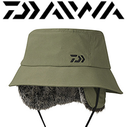 Daiwa DC-9025W Storm Fleece Bucket Hat [Olive Green]