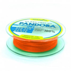 Леска плетеная Hanzo Pandora Premium X8 150м Orange 0,23mm 15.2 кg, #2.0
