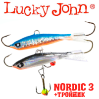 Lucky John Nordic 3 с тройником 35мм