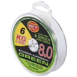 Леска плетёная WFT KG x8 Green 150/010