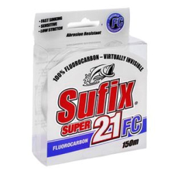 Леска Sufix Super 21 Fluorocarbon 150м 0.18мм 2,3кг