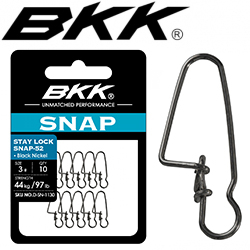 BKK Stay Lock Snap-52 (Black Nickel)