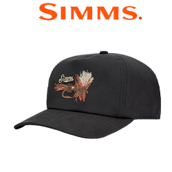 Simms Double Haul, Black Royal Wulff