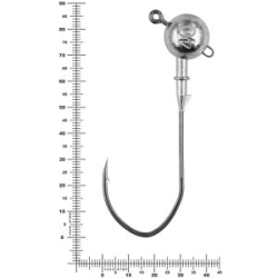 Призёр джиг-головка Stinger Eye Jig 40 гр, кр-к VD-074 №7/0, 3 шт/уп