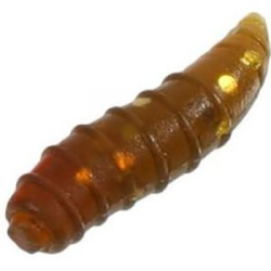 Силиконовый опарыш Mikado Trout Campione Garlic 1.5cm цв. 004