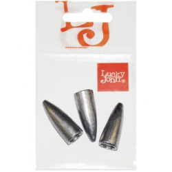Груз Lucky John Bullet для техасской и каролинской оснастки 10г 3шт