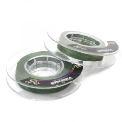 Леска плетеная Kosadaka Super Line PE X4 300м Dark Green 0,10мм, 3.2кг BSLX4-300-DG-010