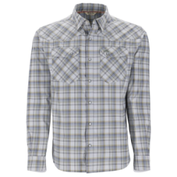 Рубашка Simms Brackett LS Shirt, Sterling Plaid, L