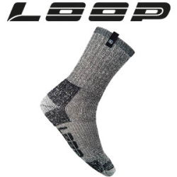 Loop Wool Hotwool Sock Grey