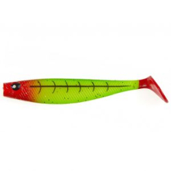 Силиконовая приманка Lucky John 3D Series Red Tail Shad 5.0" цв. PG15 3шт.