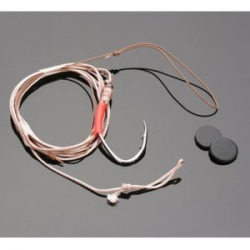 Поводок (монтаж) на сома Mikado Intro Cat Adjustable Pellet Rig (120см, кр.№2/0) (HIC092-2/0)