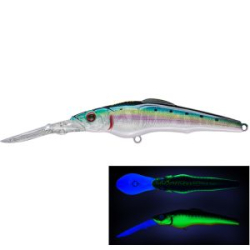 Воблер Strike Pro Challenger X Deep Diver 180L, 180 мм, 87 гр. цвет: 692-SBO-RP Pacific Sardine, светящийся, (EG-076FXL#692-SBO-RP) (9931273)