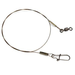 Поводок Vido Craft VD-AFW-1x7 дл. 30 см, ф 0,3 мм, 14 кг, 2 шт VD-AFW7-030-14-30