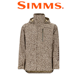 Simms Challenger Fishing Jacket, Pebble Stone