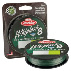 Леска плетеная Berkley Whiplash 8 Green 150m 0.06mm (1446647)