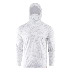 Худи Grundens Tough Sun Masked Hoodie, Squall Camo, S