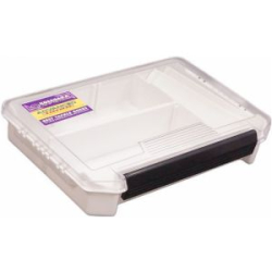 Коробка для приманок Kosadaka TB-S38-WH, 21*14.5*4см, 3 секции, белая