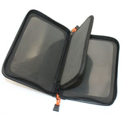 Кошелек большой Columbia DYH-170 цв. Черн\Оранж