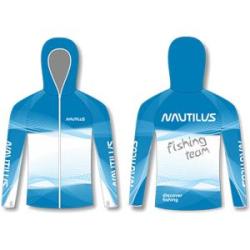 Джерси с капюшоном Nautilus Blue р-р 3XL