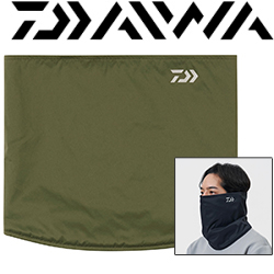 Daiwa DA-9625W Pertex Neck Warmer [Olive Green]