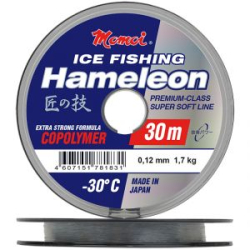 Леска зимняя Momoi Hameleon Ice Fishing, 30м 0,20мм 5,0кг