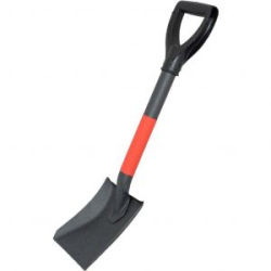 Лопата "Следопыт" совковая автомобильная, металл. черенок с ручкой, в чехле