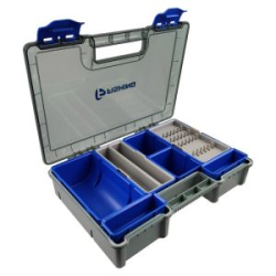 Коробка фидерная F-Fishing 351x250x80мм мульти отсеки