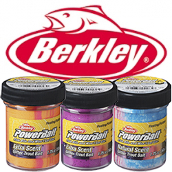 Berkley PowerBait Natural Glitter Trout Dough